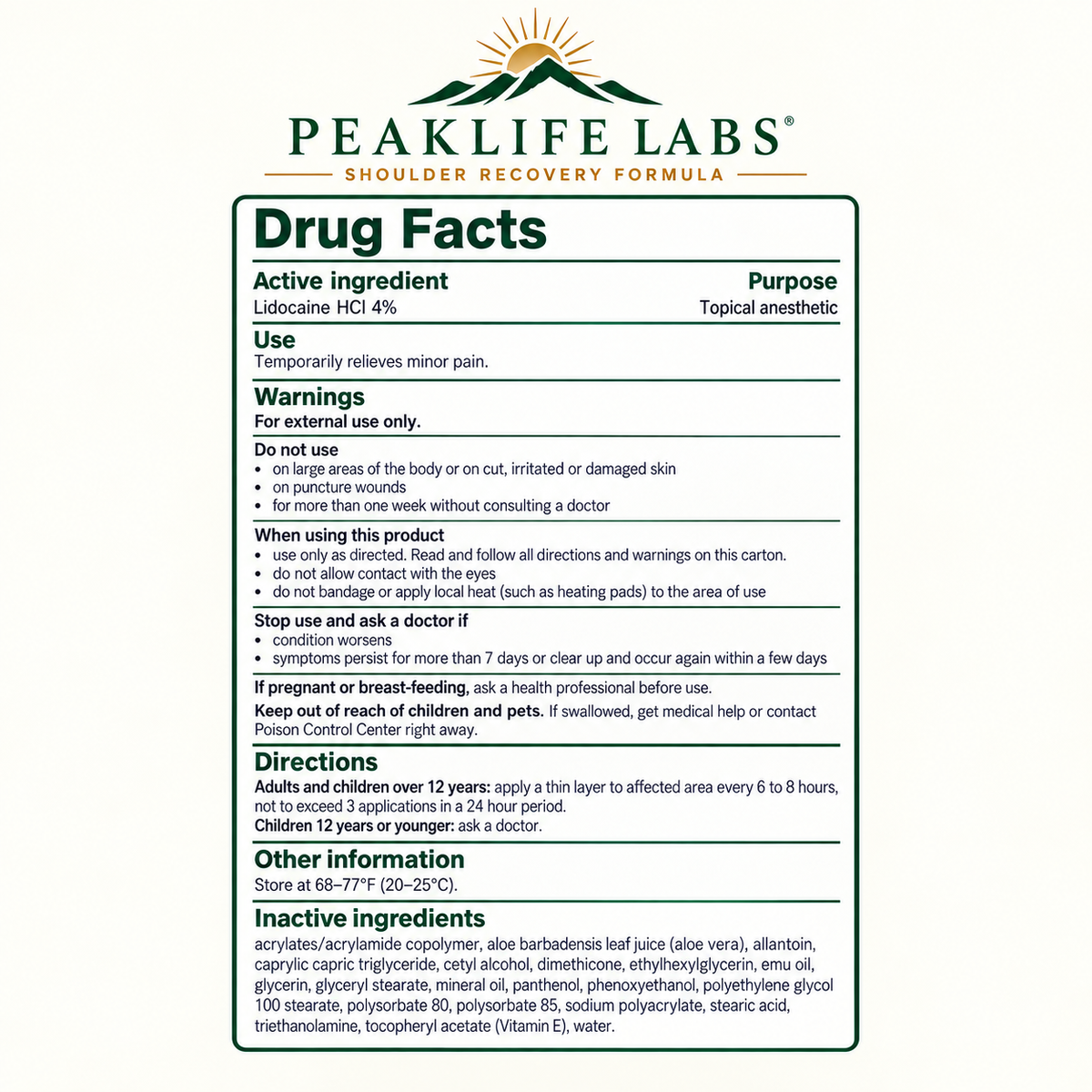 PeakLife Labs